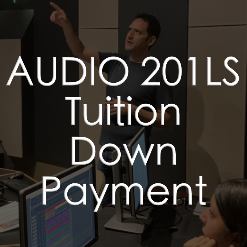 AUDIO 201LS Tuition Down Payment